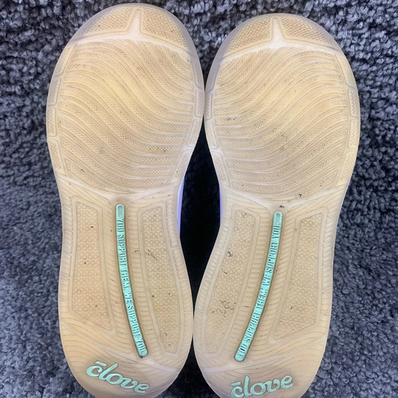 Clove Classic Lavender Purple Nursing Medical Shoes Size 8 CL007 Lace Up SlipOn - Picture 7 of 8